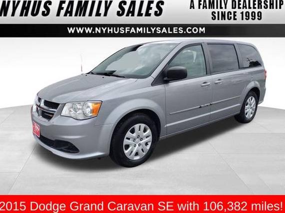 DODGE GRAND CARAVAN 2015 2C4RDGBG5FR599331 image